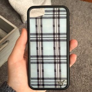 Wildflower Light Blue Plaid IPhone 6/7/8 Case